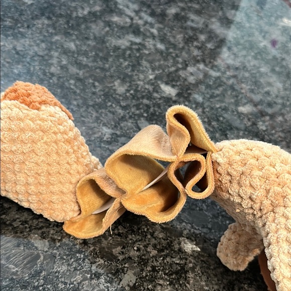 Plush Stretch Dog Toy - Brown and Black Weiner dog with Elastic Mid Section NWT - Picture 3 of 11